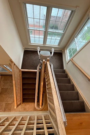 Curved Stairlift